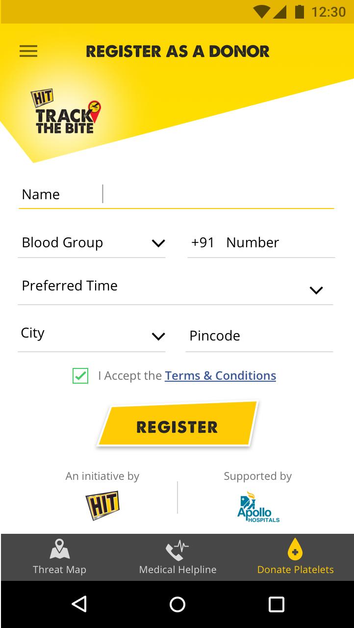 HIT - Track the Bite