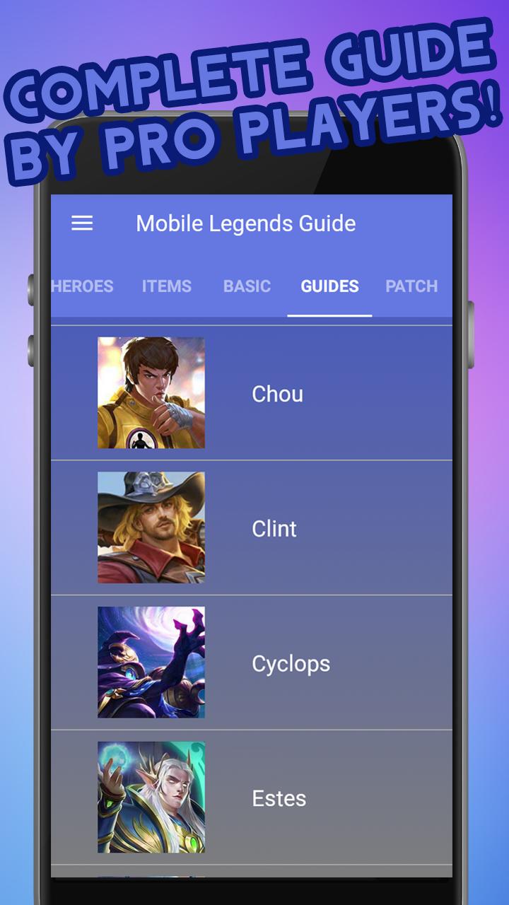 Guide for Mobile Legends