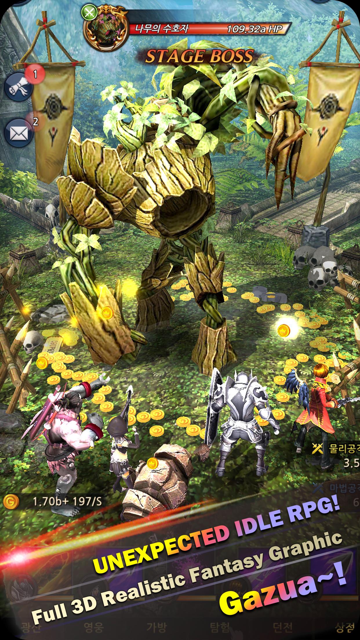 Go! Heroes  - Online Inflation RPG Game