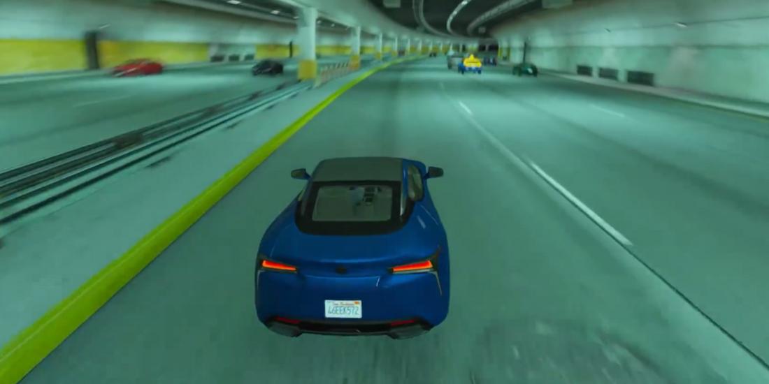 LC 500 Driving Lexus Simulator