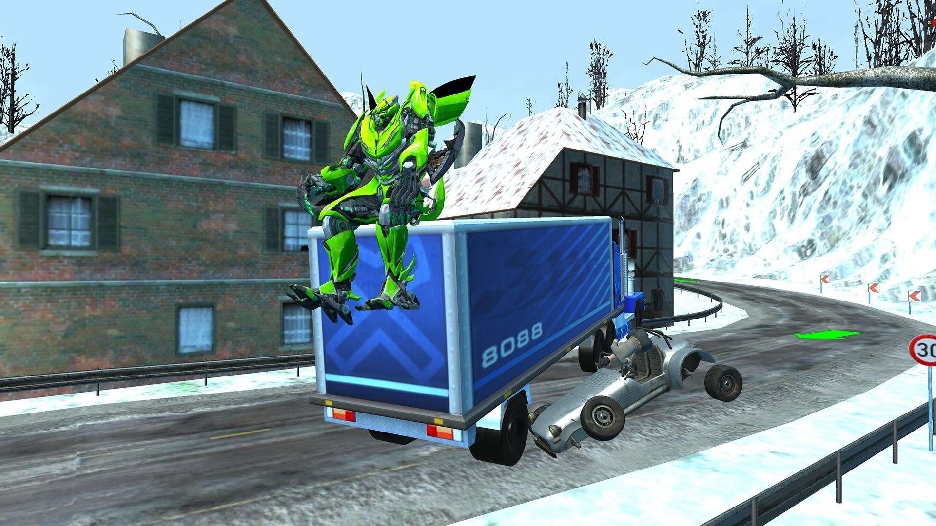 Flying Car Robot Wars:Car Transformation Game 2018