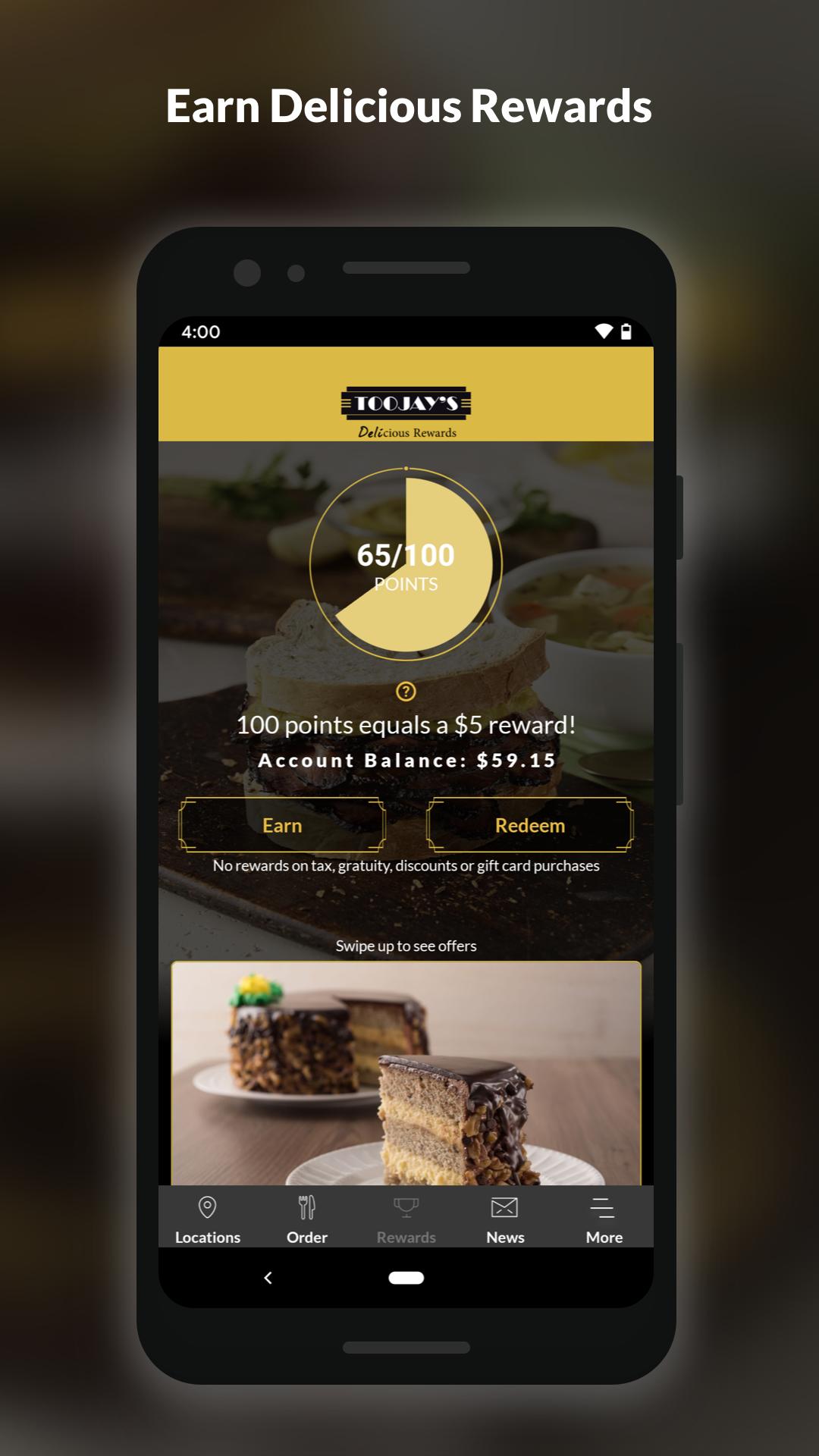 TooJay's Delicious Rewards