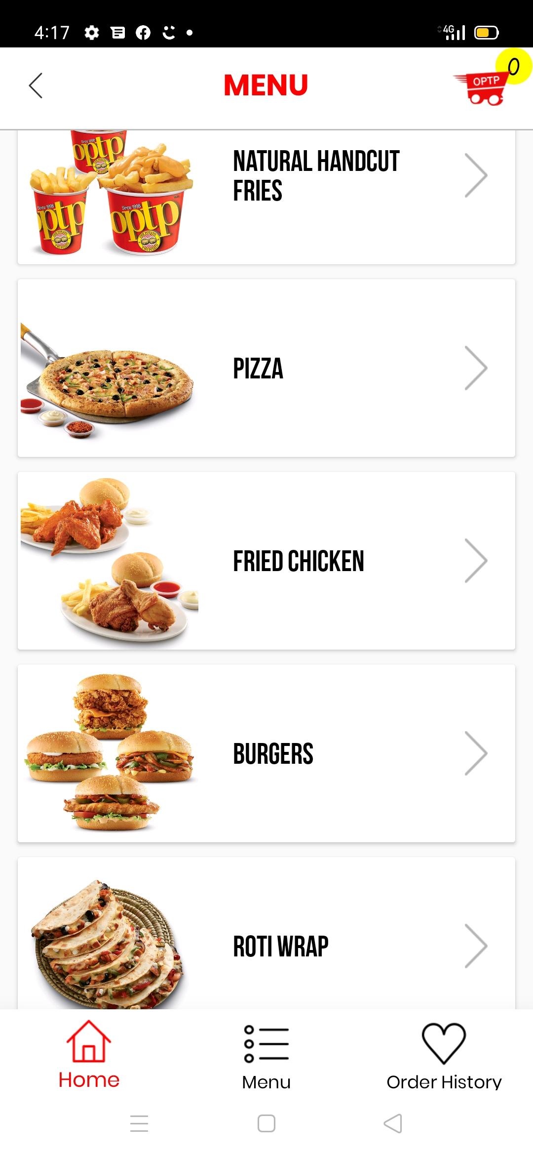 OPTP - Official Delivery App