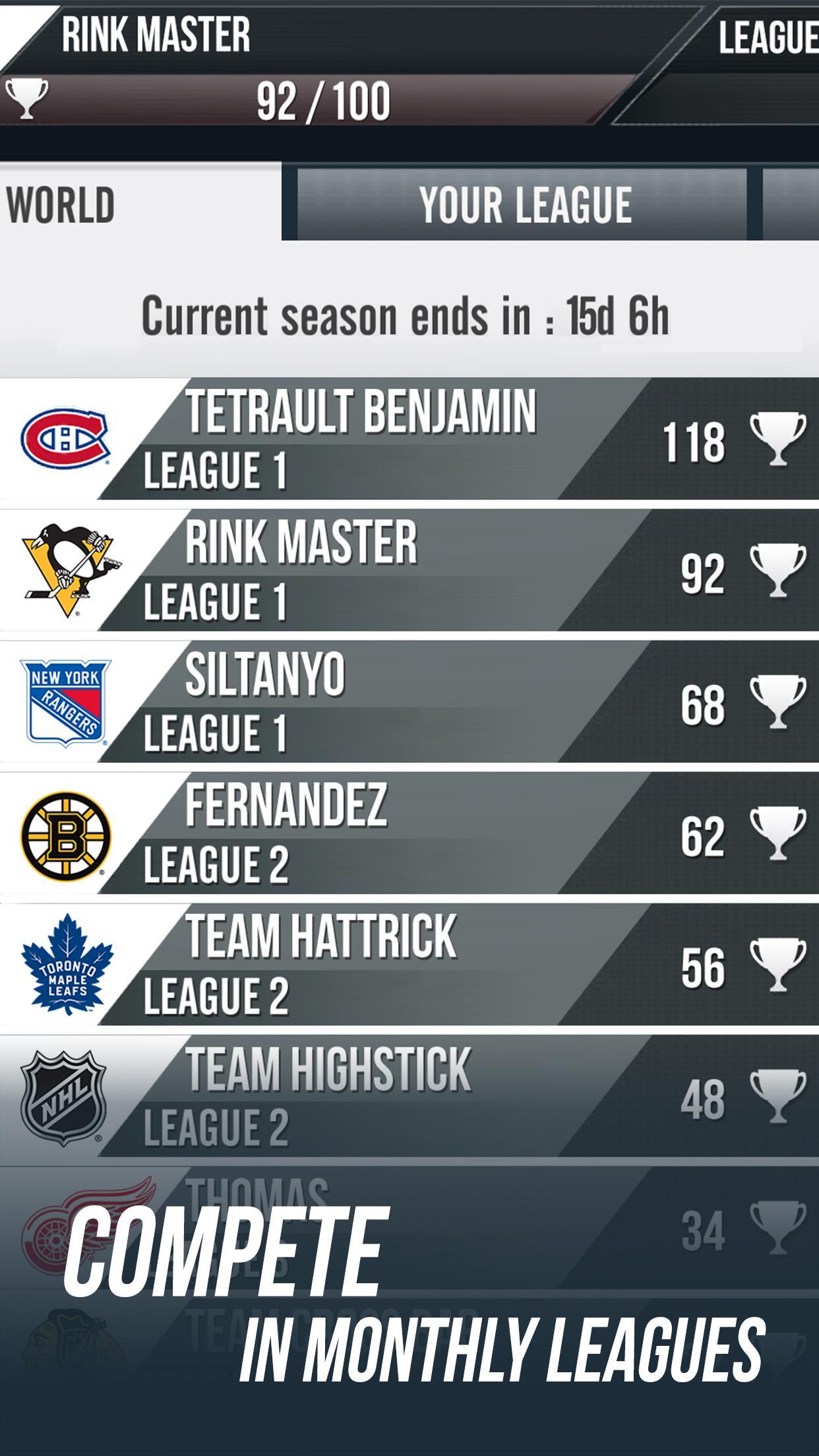 NHL Figures League