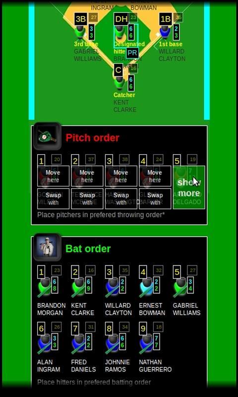 run Baseball Manager