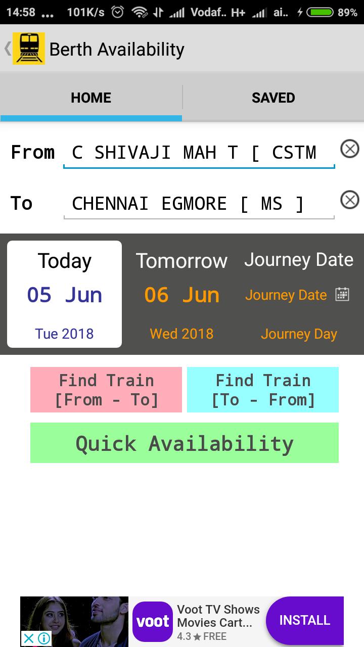 INDIAN RAILWAY AND SMS BOOKING