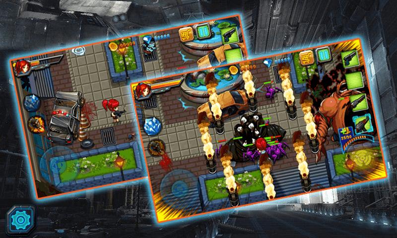Shooting Zombies:City Defense