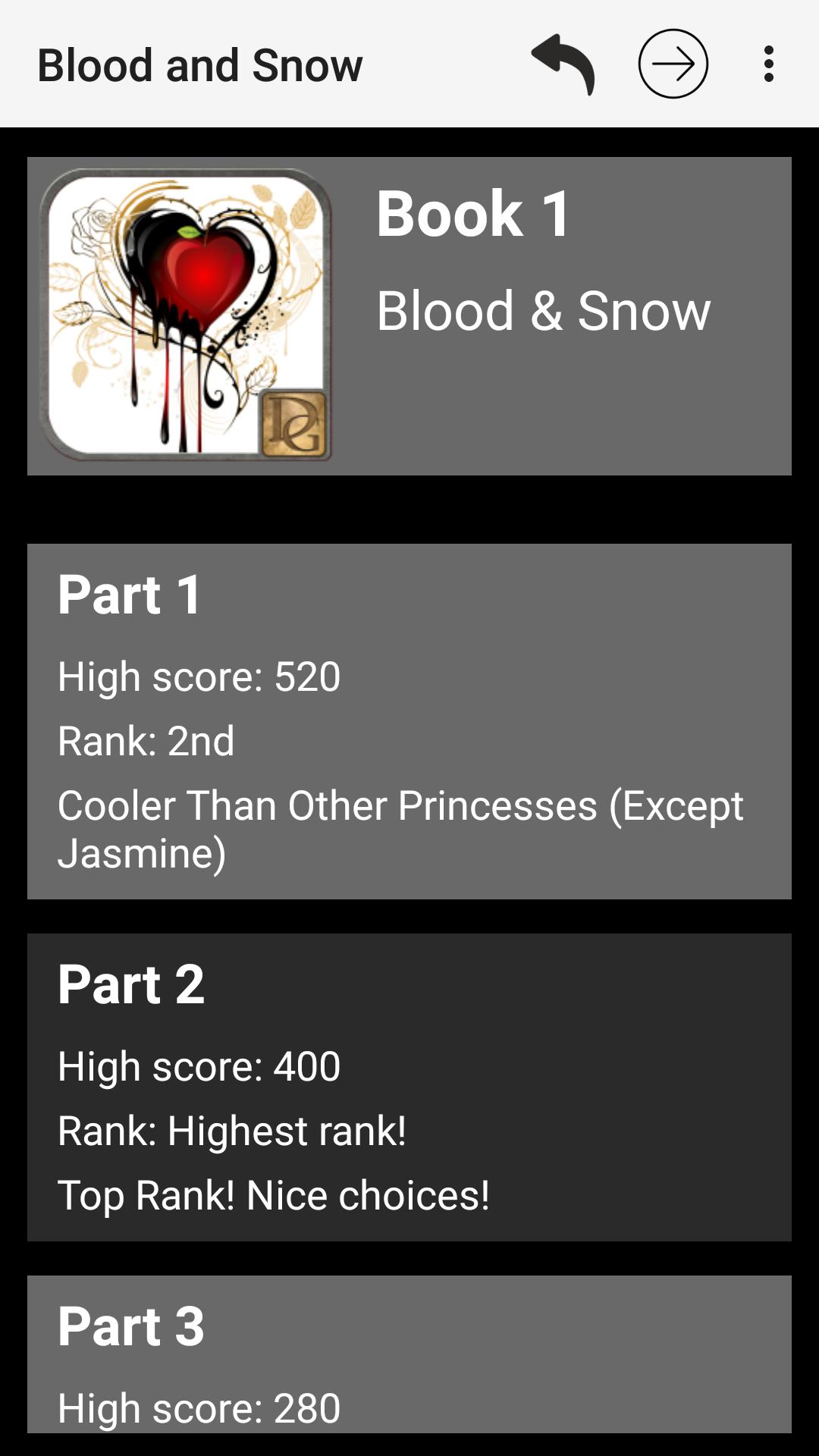 Blood and Snow (Choices Game)