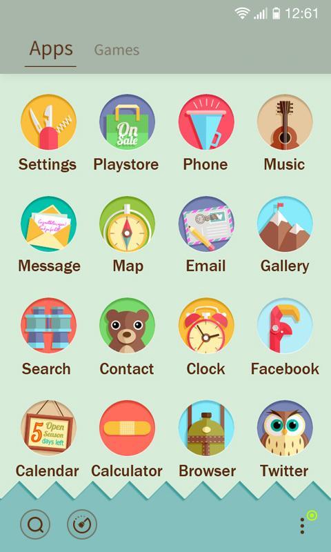 Campingbeer GO LAUNCHER THEME