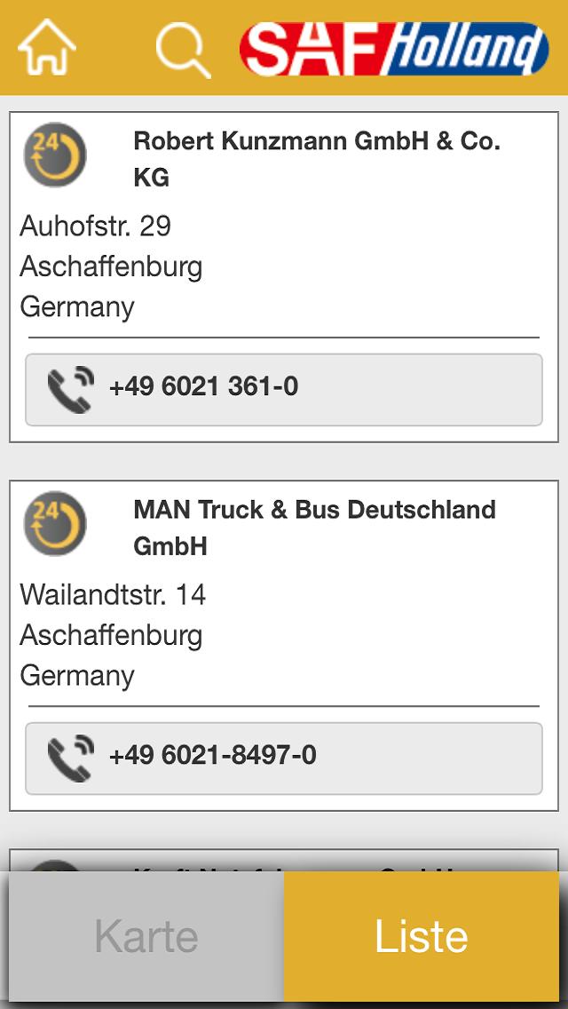 SAF-HOLLAND Service 24/7