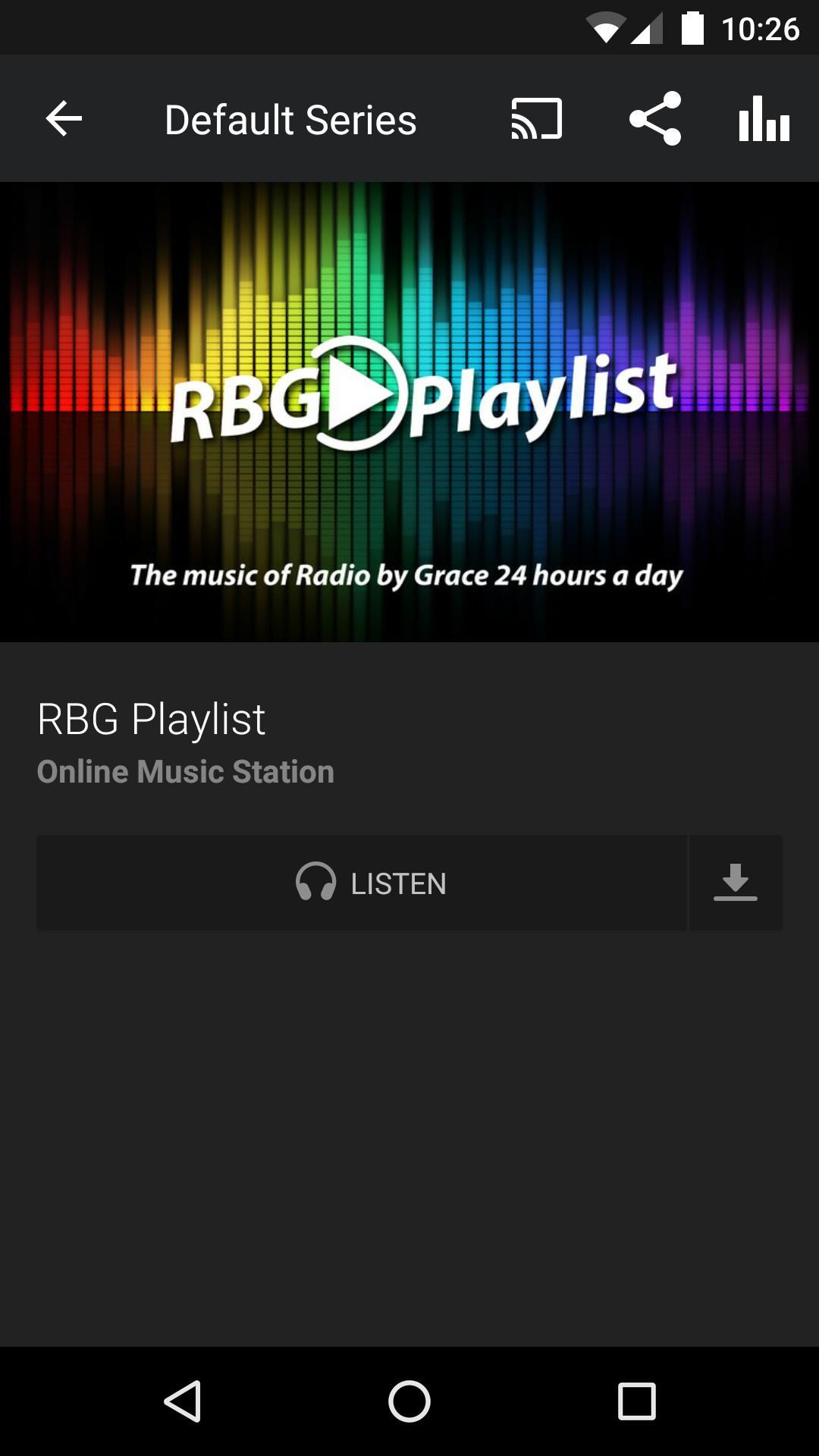 RBG Radio App