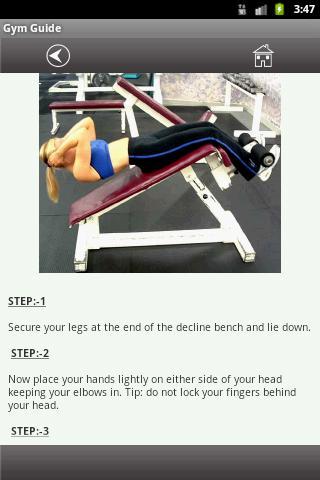 Simple Gym Guide information a