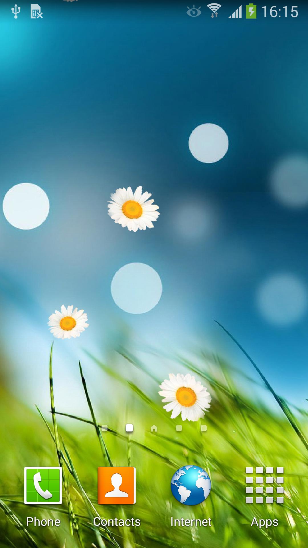 3D Flowers Live Wallpaper Lite