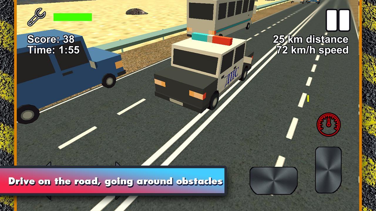 Russian Police Blocky traffic