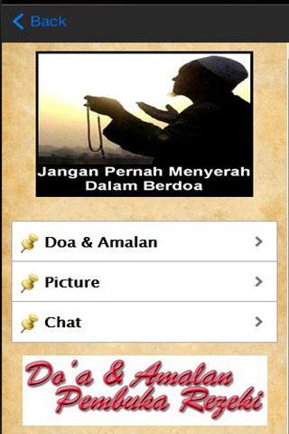 Doa & Amalan Pembuka Rezeki