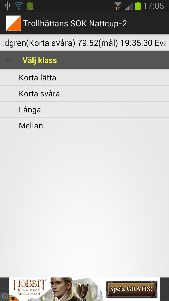 LO - Live results Orienteering