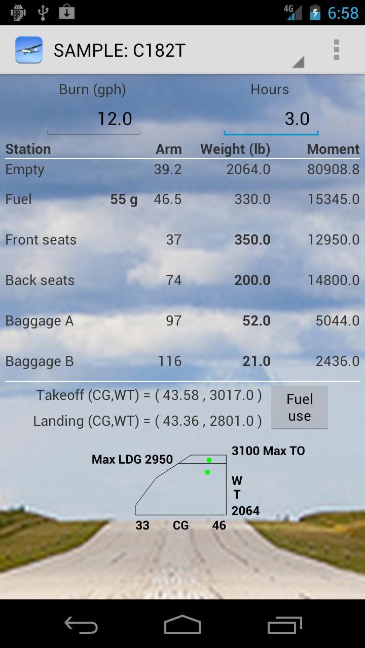 Aircraft Weight and Balance