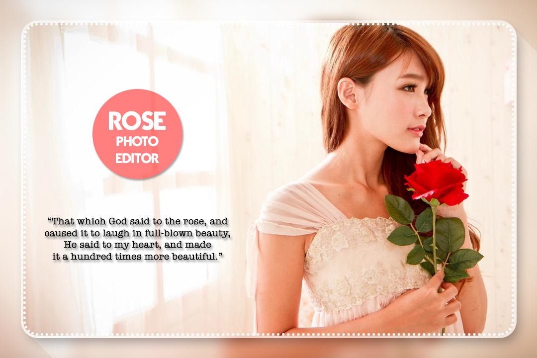 Rose Photo Editor