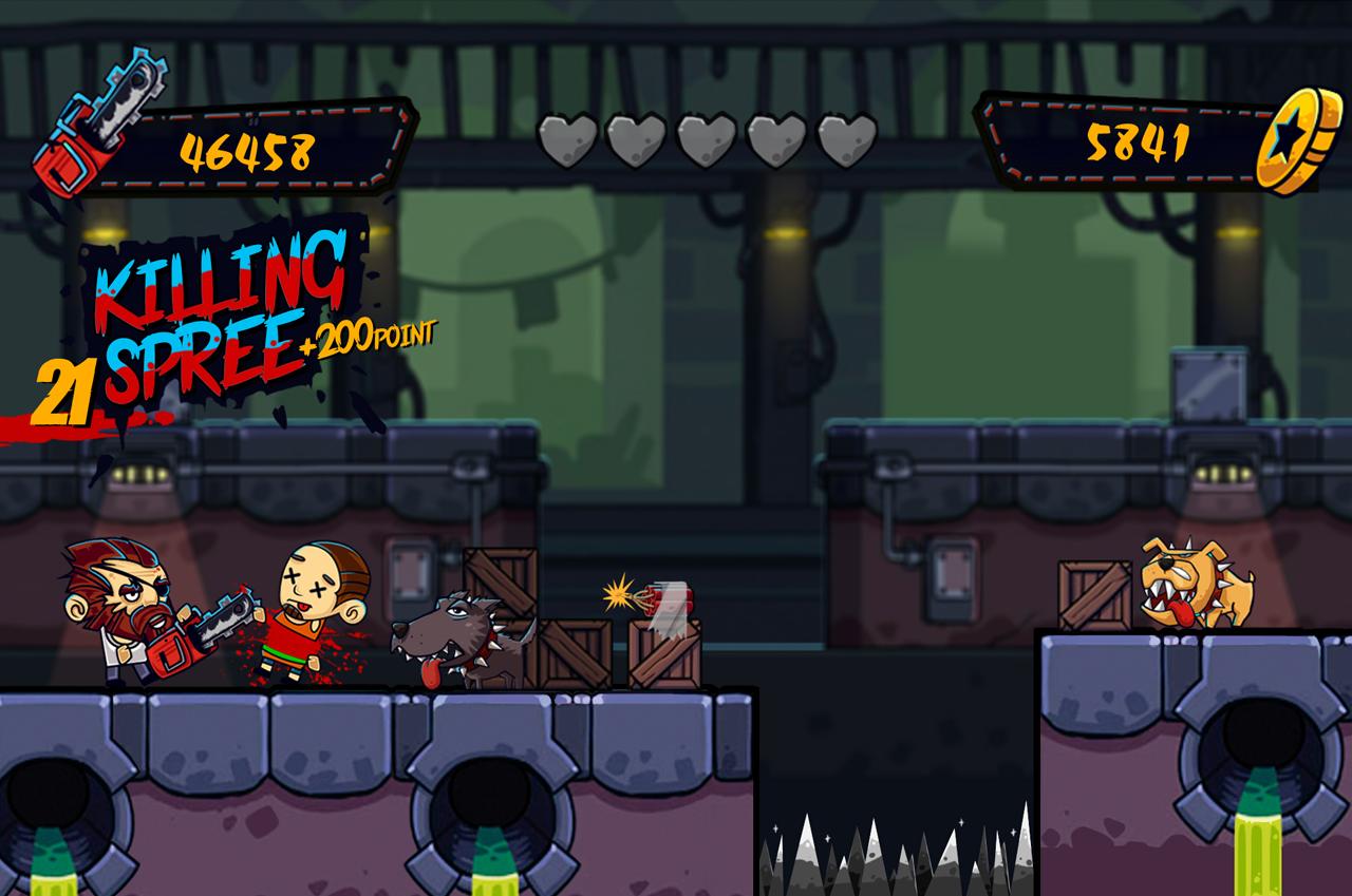 Chainsaw rage: mad dash