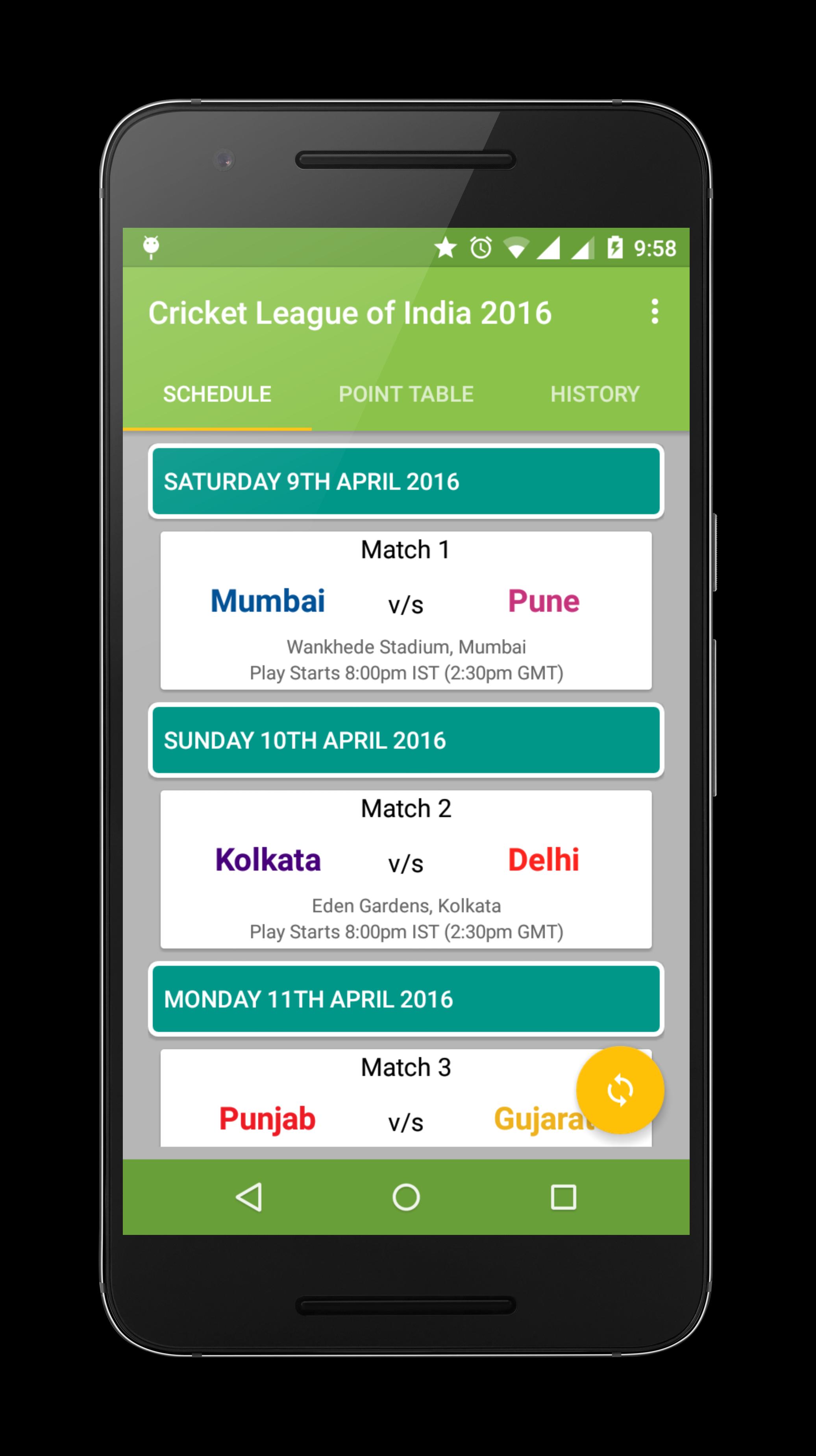 Cricket League of India 2016