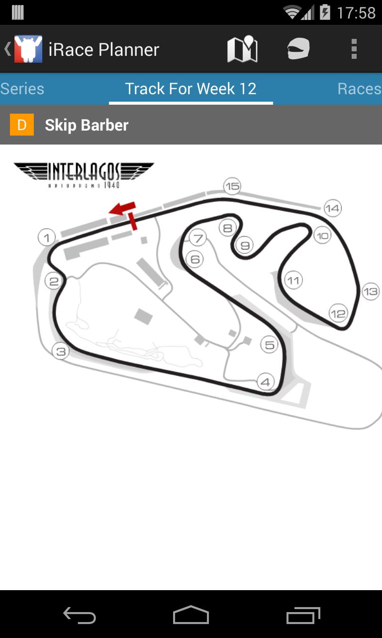 iRace Planner Tracks add-on