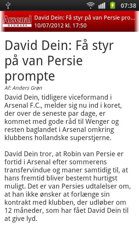 Arsenal Denmark