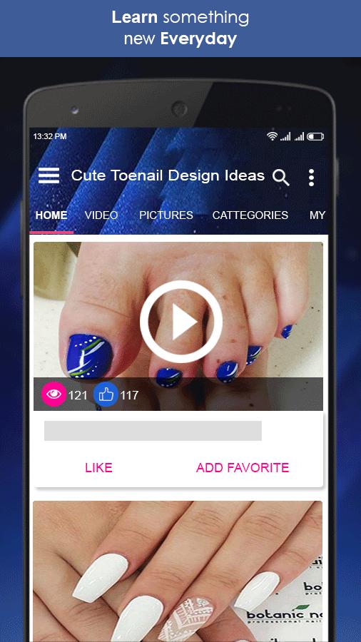 Cute Toenail Design Ideas