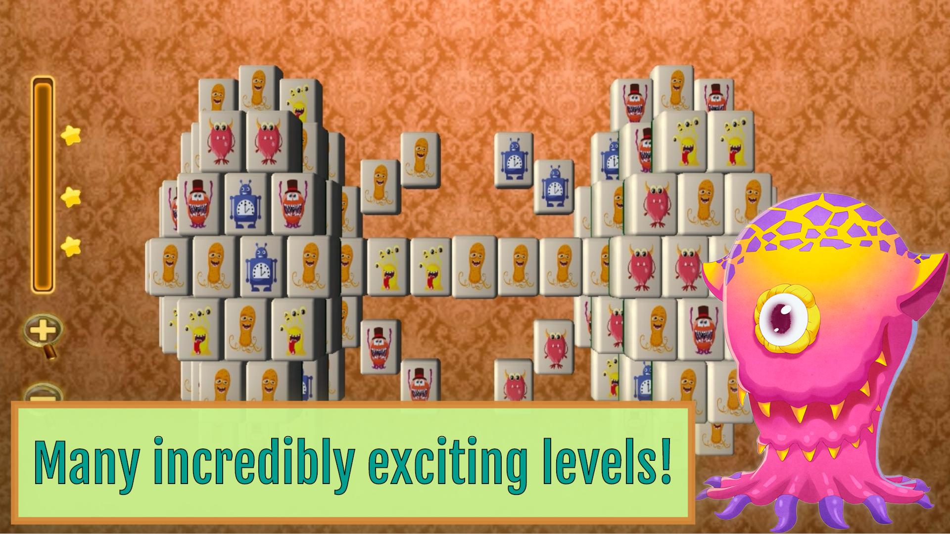 Classic Mahjong with Monsters