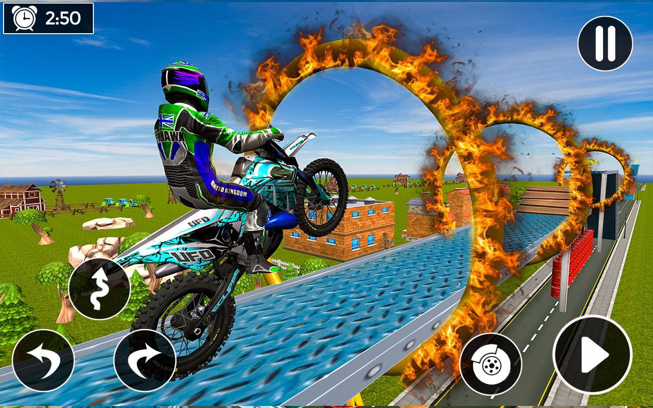 Impossible Stunts Bike Race