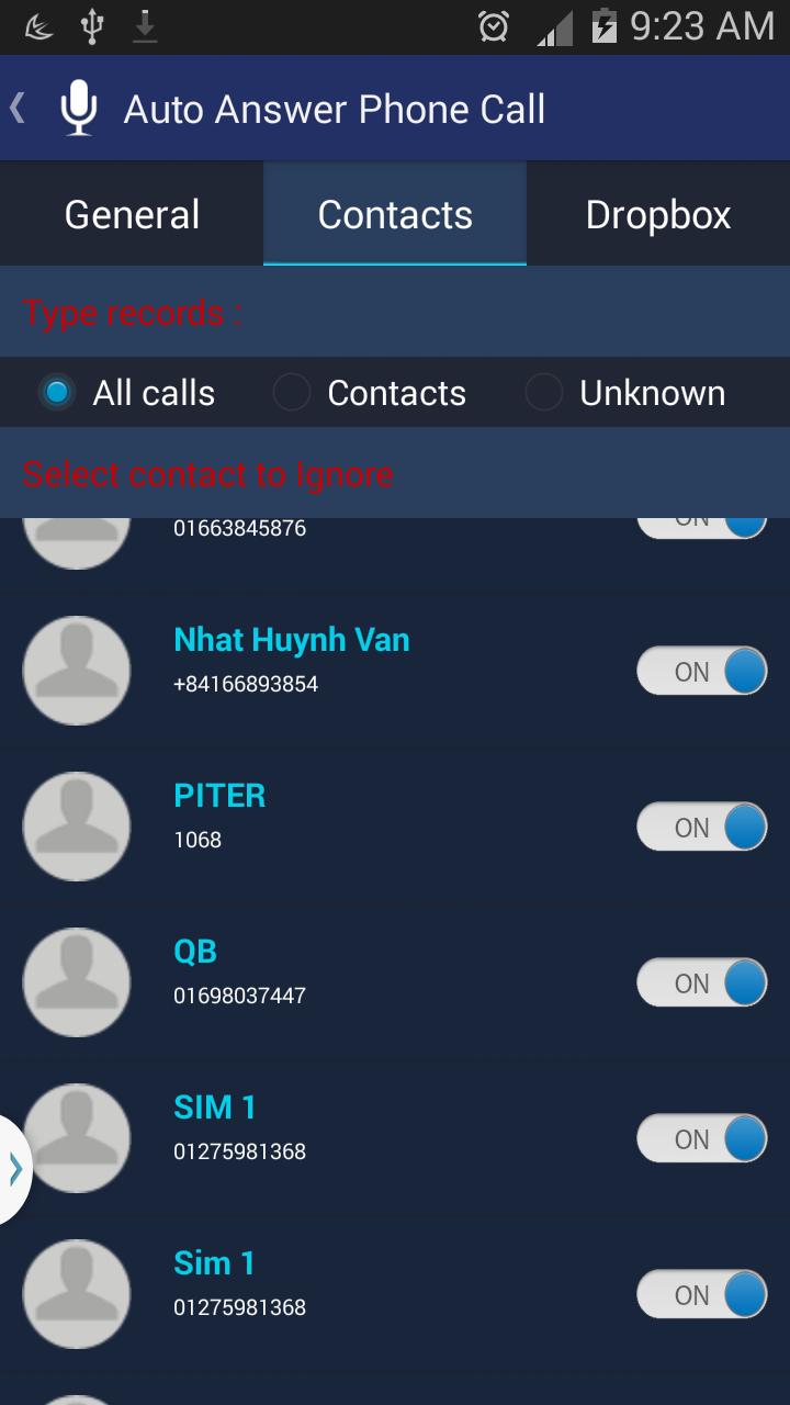 Auto Answer Phone Call Pro