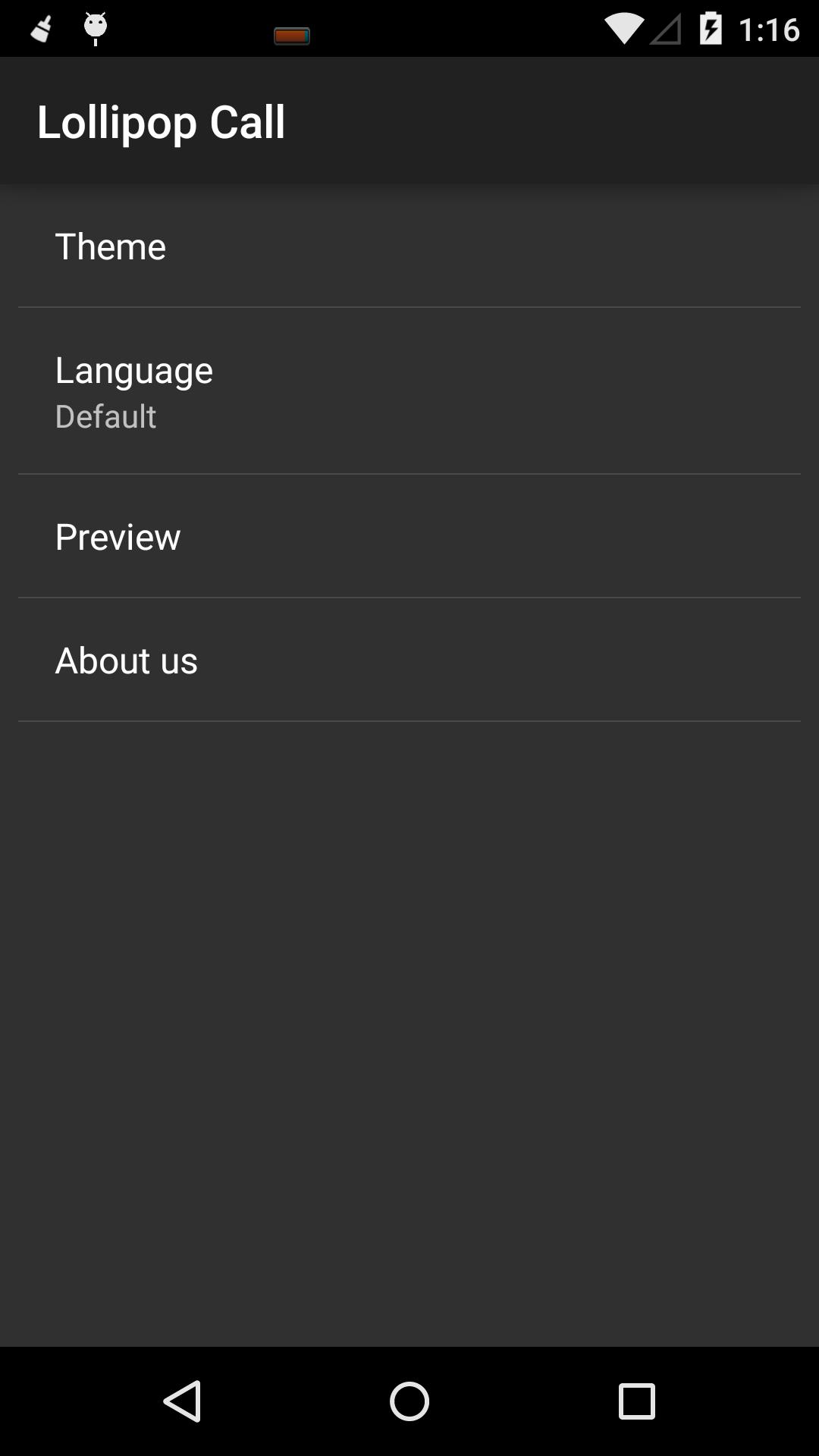 L-Call - Lollipop call style