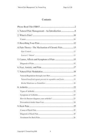 Natural Pain Management Pv