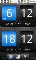 FlipClock AhMan BLUE 4x2