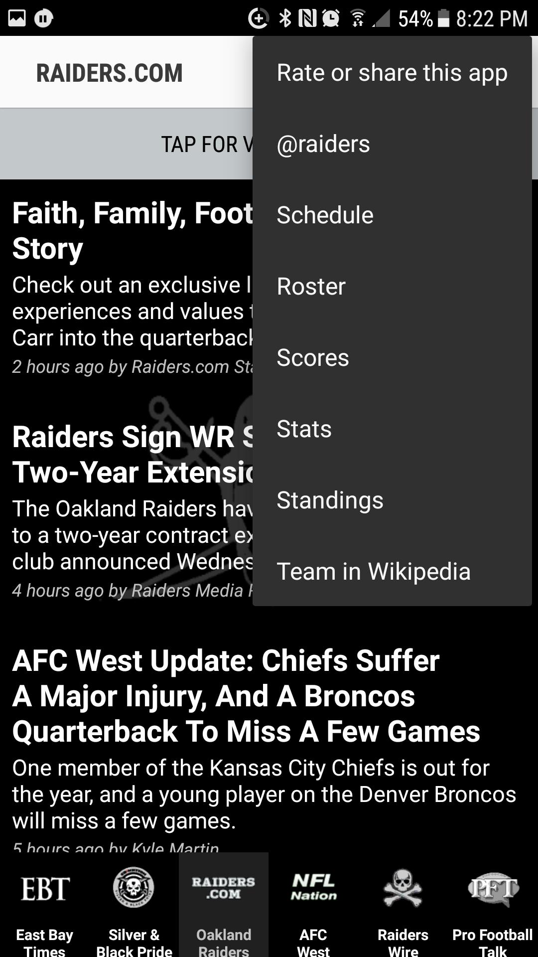 JD's Oakland Raiders News