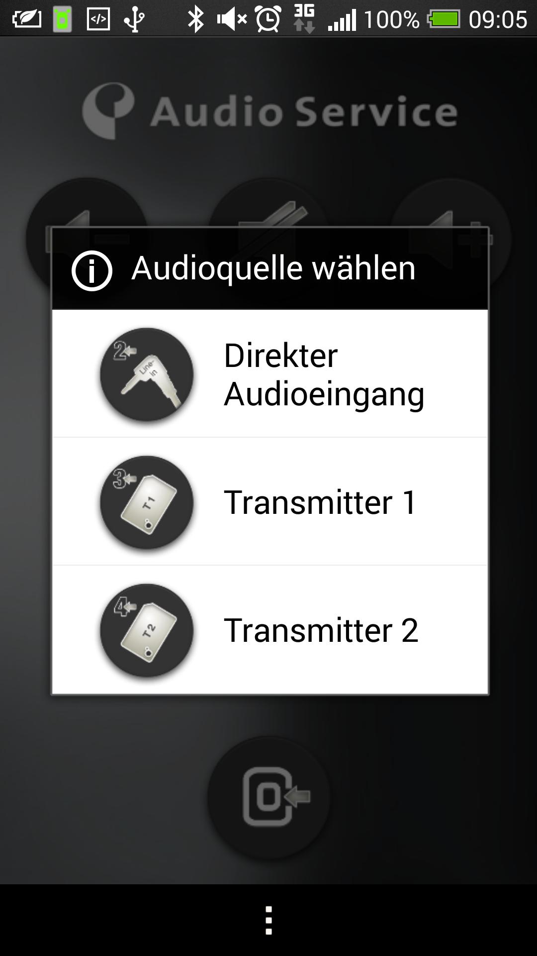 Audio Service microConnect App