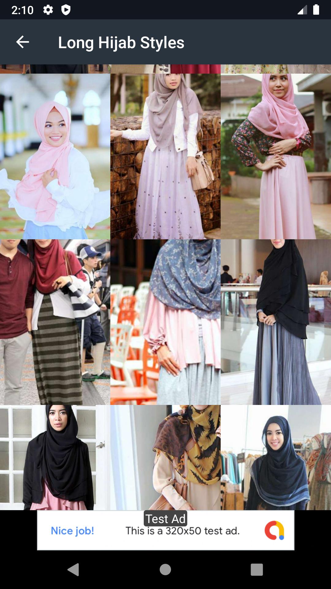 Long Hijab Styles