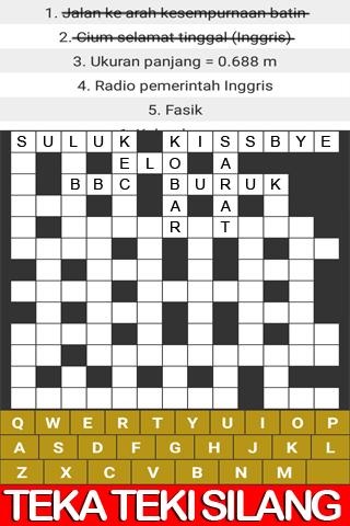 Teka - Teki Silang 2018 - TTS