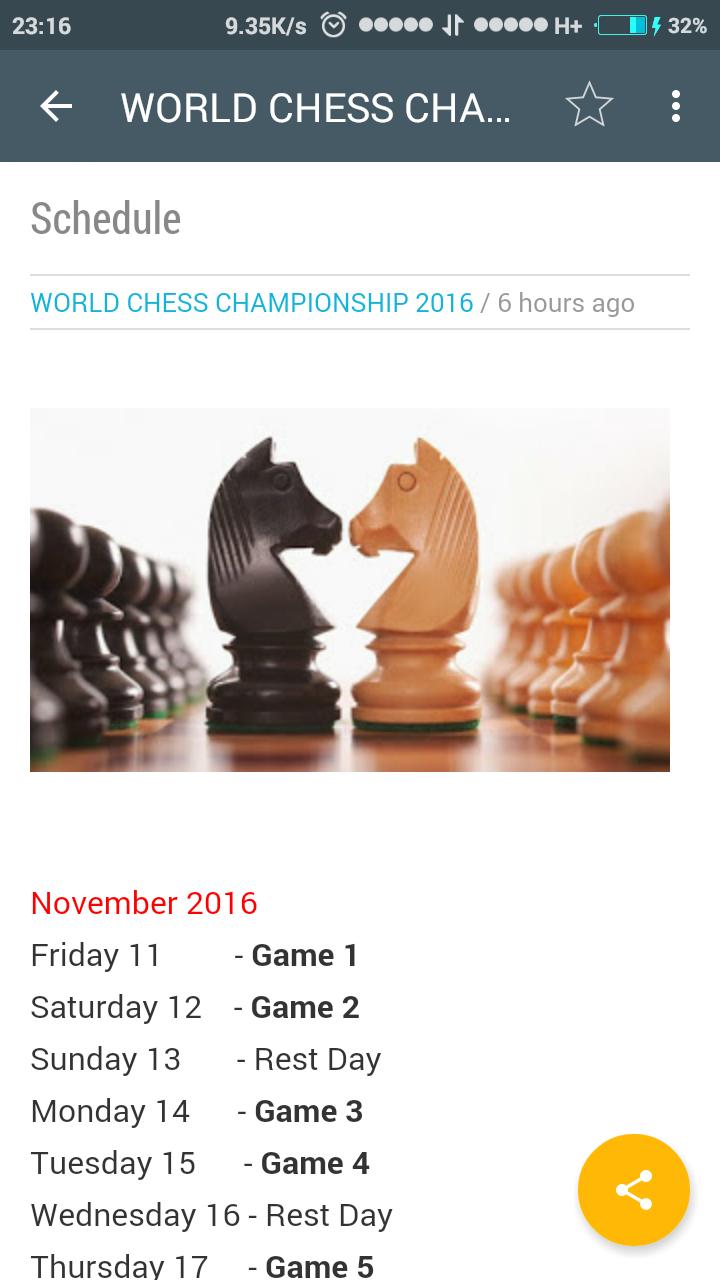 World Chess Championship 2016