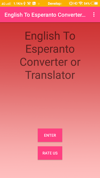 English To Esperanto Converter