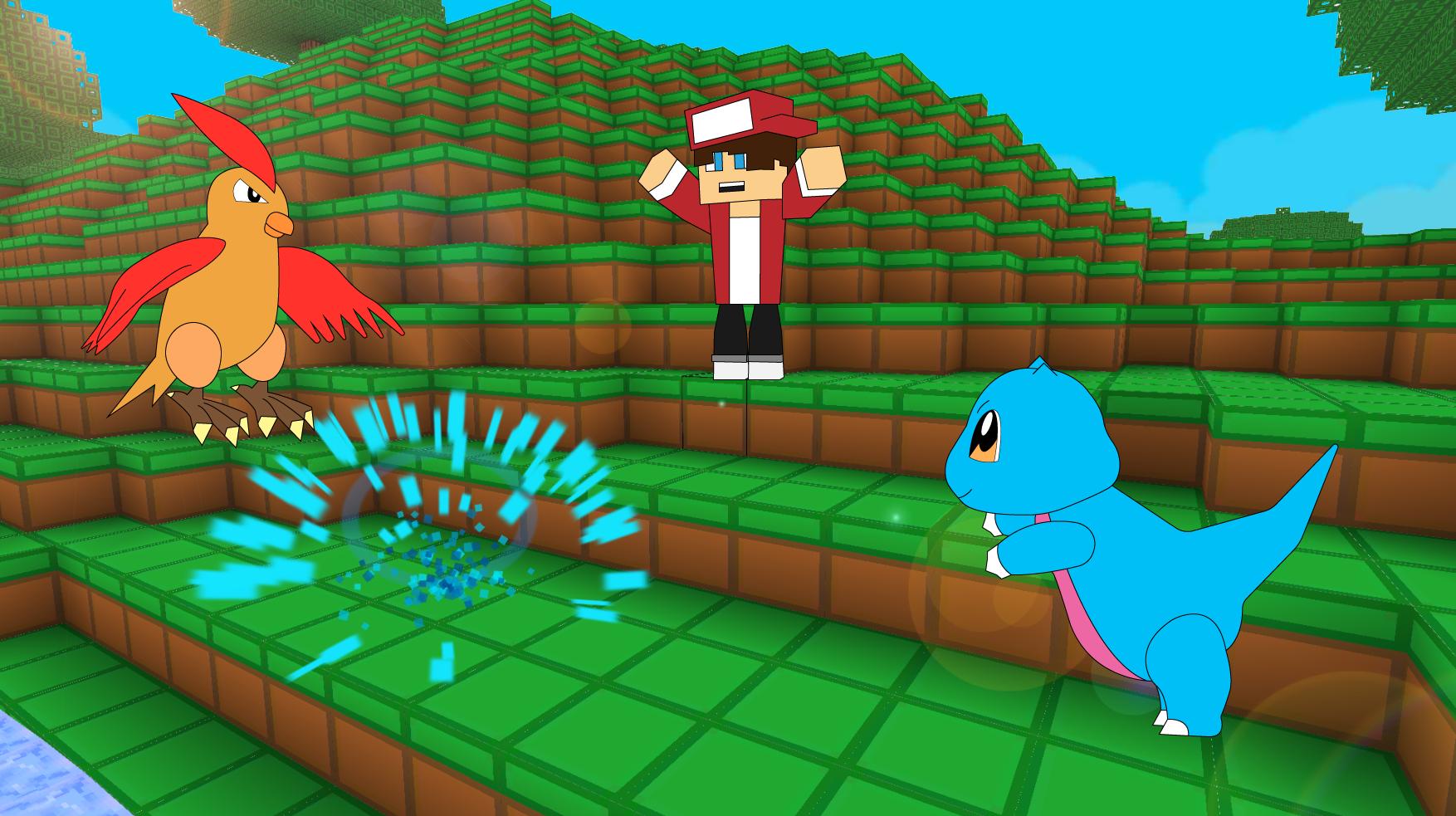 Pixelmon Battle Craft GO: Cube World