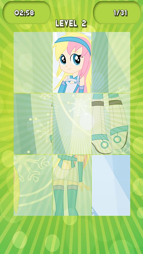 Cute Pony Girls Puzzle Hit