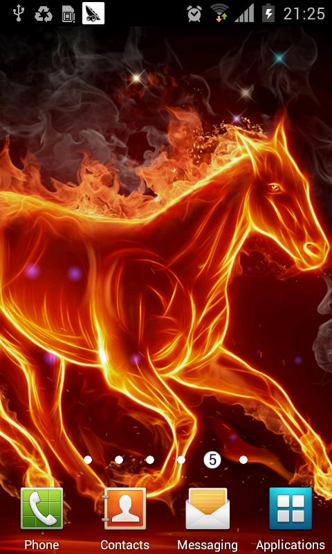 HD Horse New Year LWP