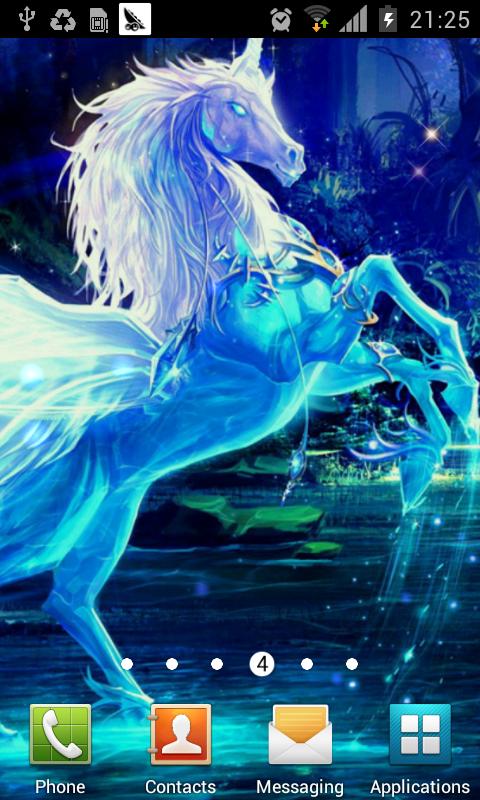 HD Horse New Year LWP