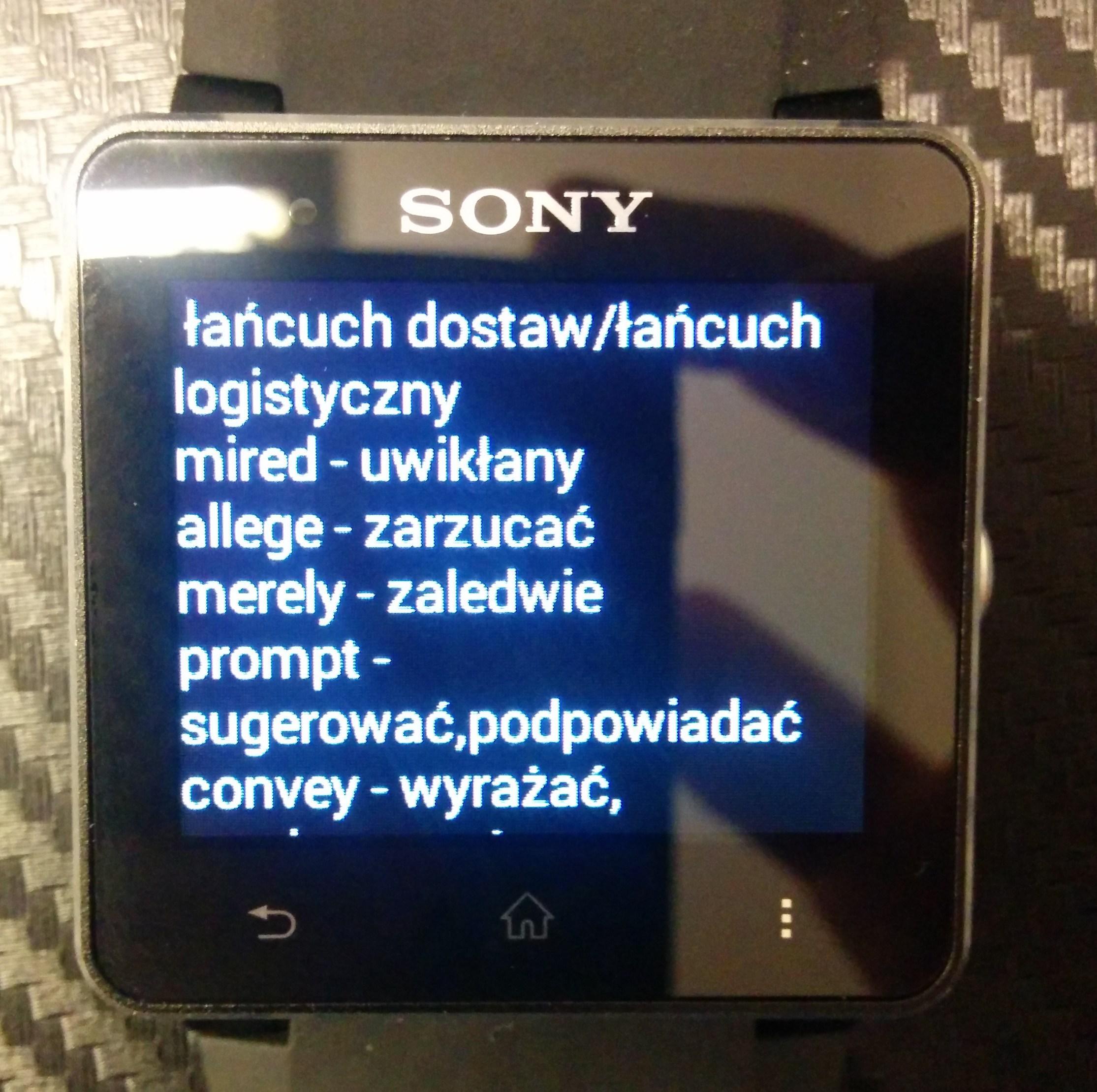 Paste & Share for Smartwatch 2