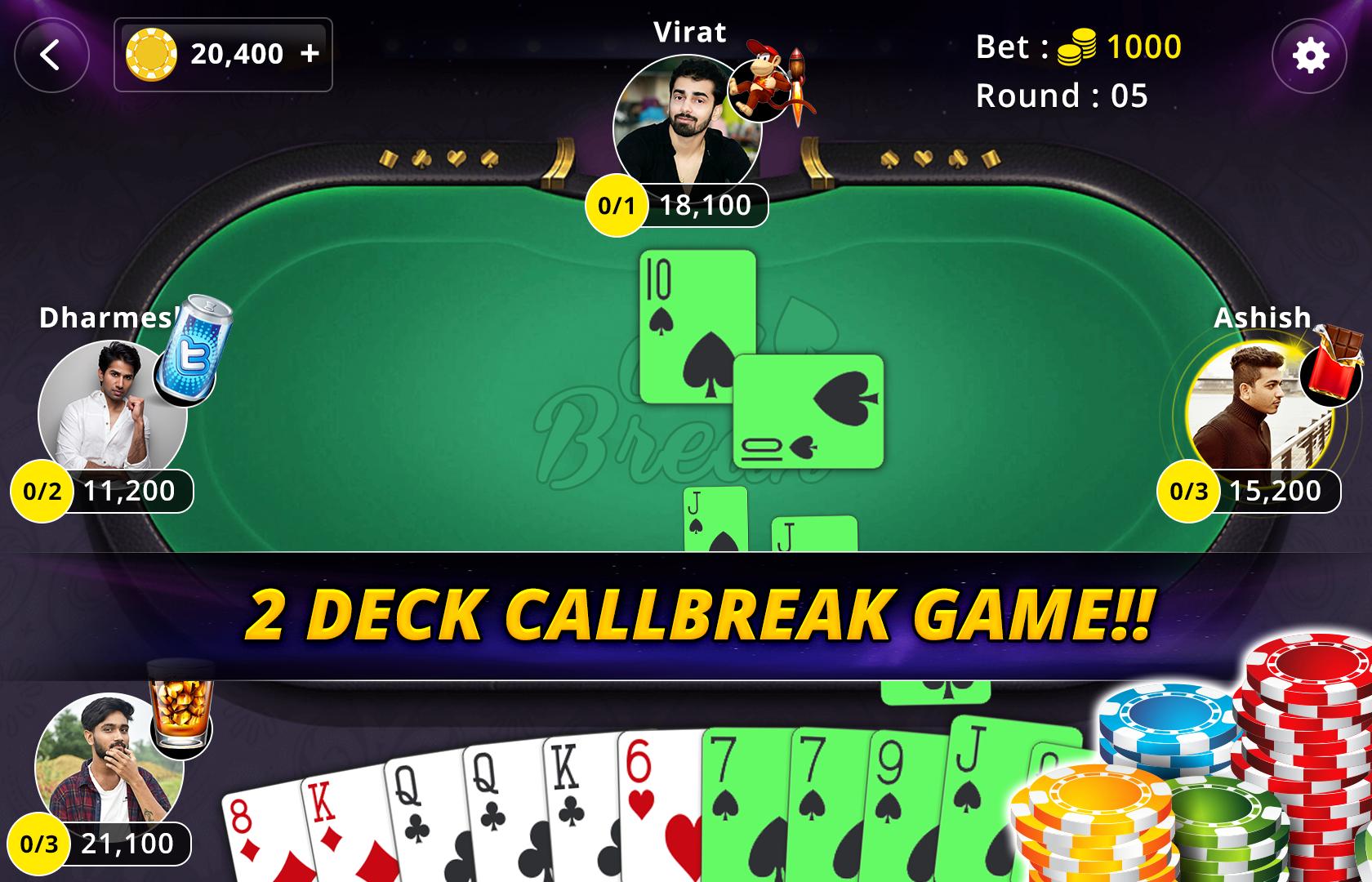 Callbreak Multiplayer (Offline)