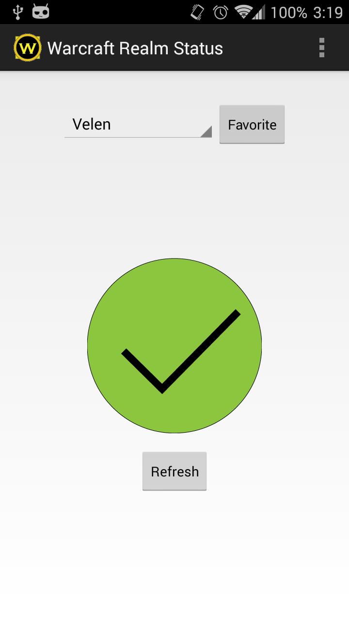 Warcraft Realm Status