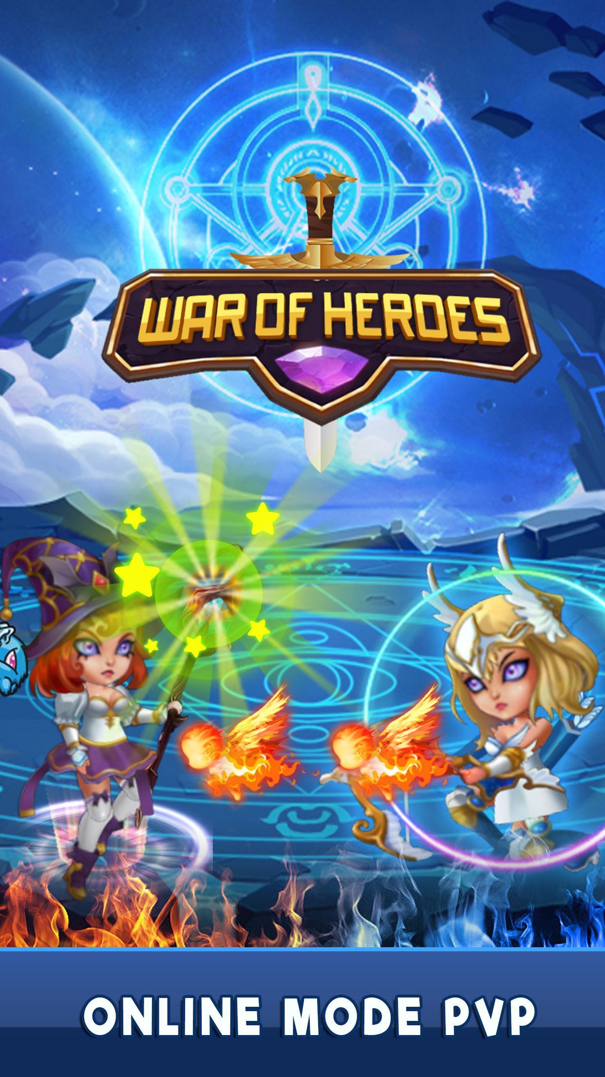 Match 3 Puzzle RPG - War of Hero - Dungeon Battle