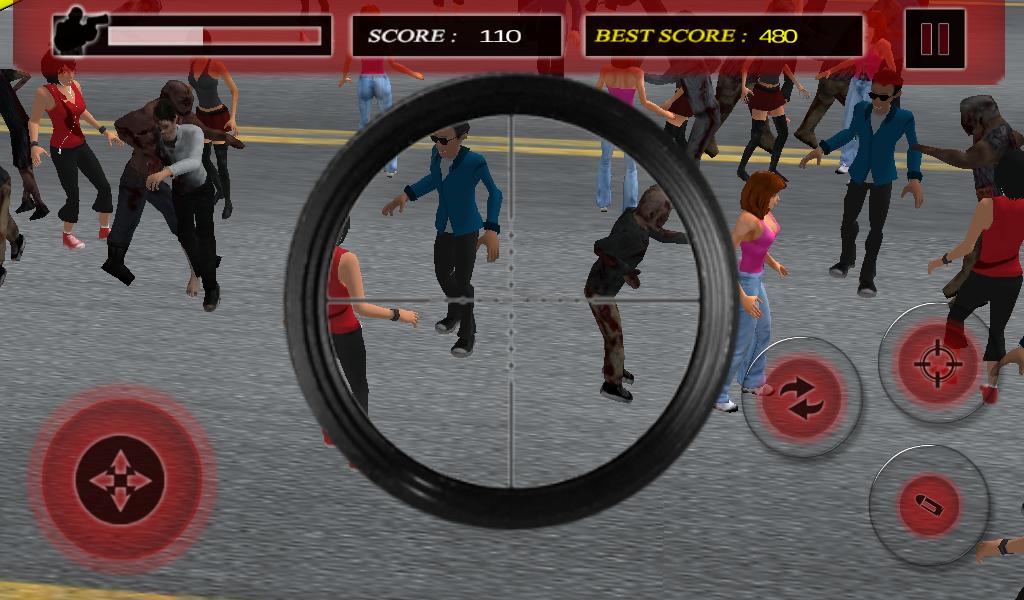 Zombie Contract Sniper Killer