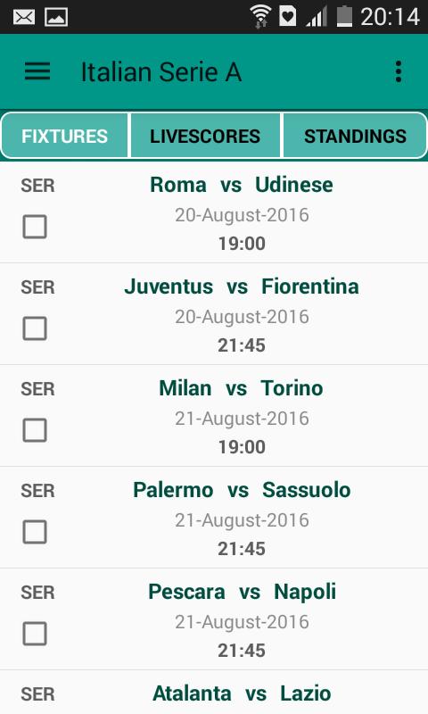 Italian Serie Sports App