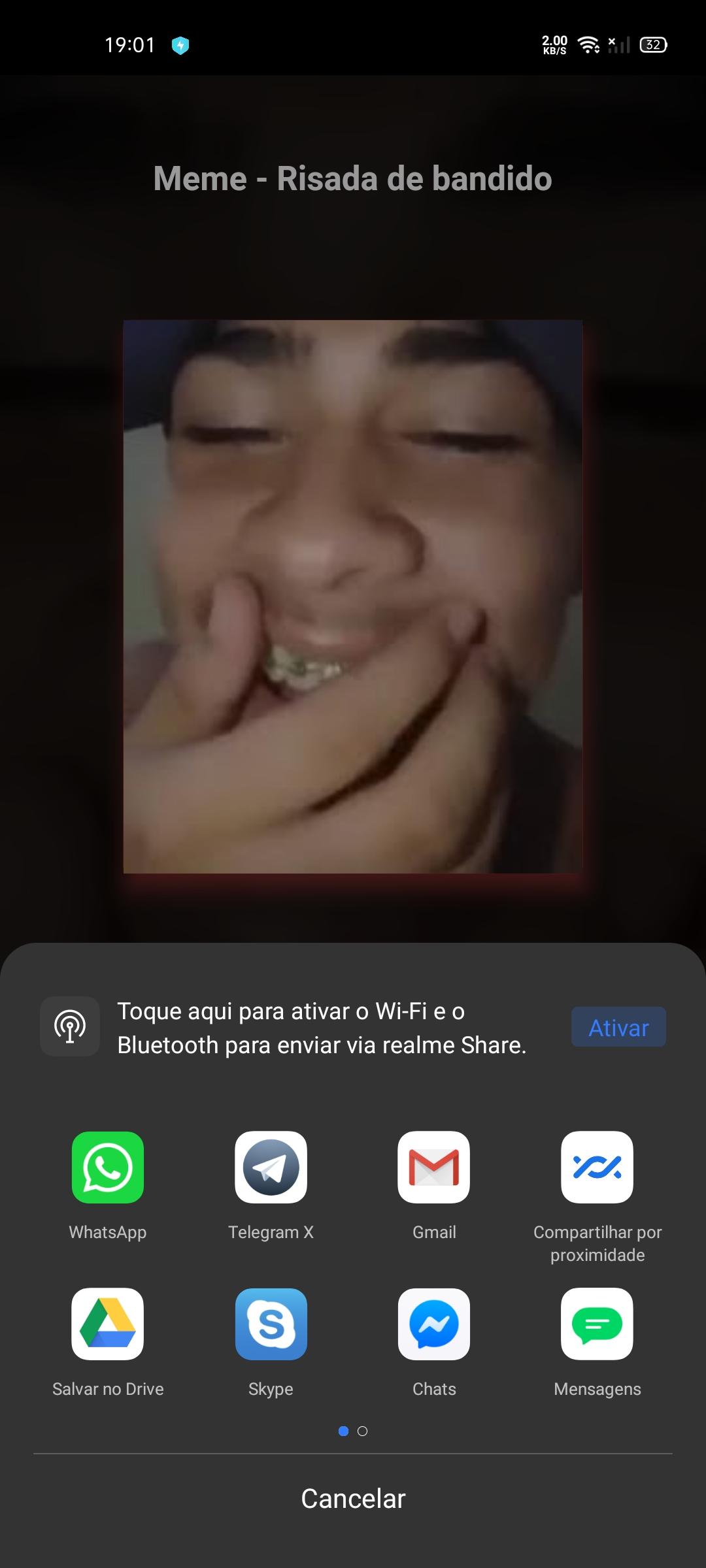 Risada de Bandido - Meme